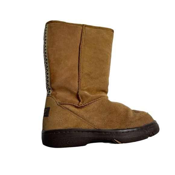 UGG Women's Michaela Waterproof Boots Chestnut Brown Size 7 - Picture 2 of 10